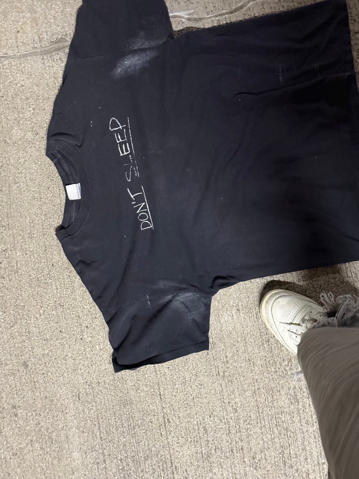 Vintage Don't Sleep Tee | Large