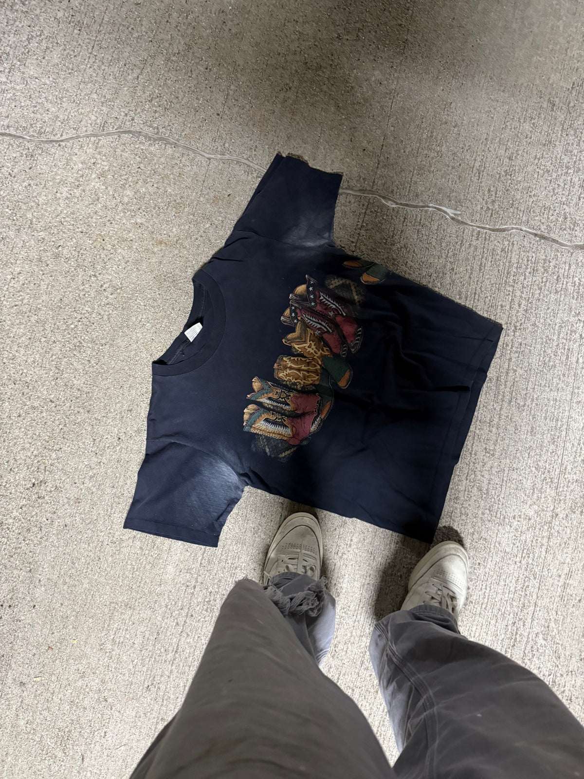 1990s Cowboy Tee | Medium