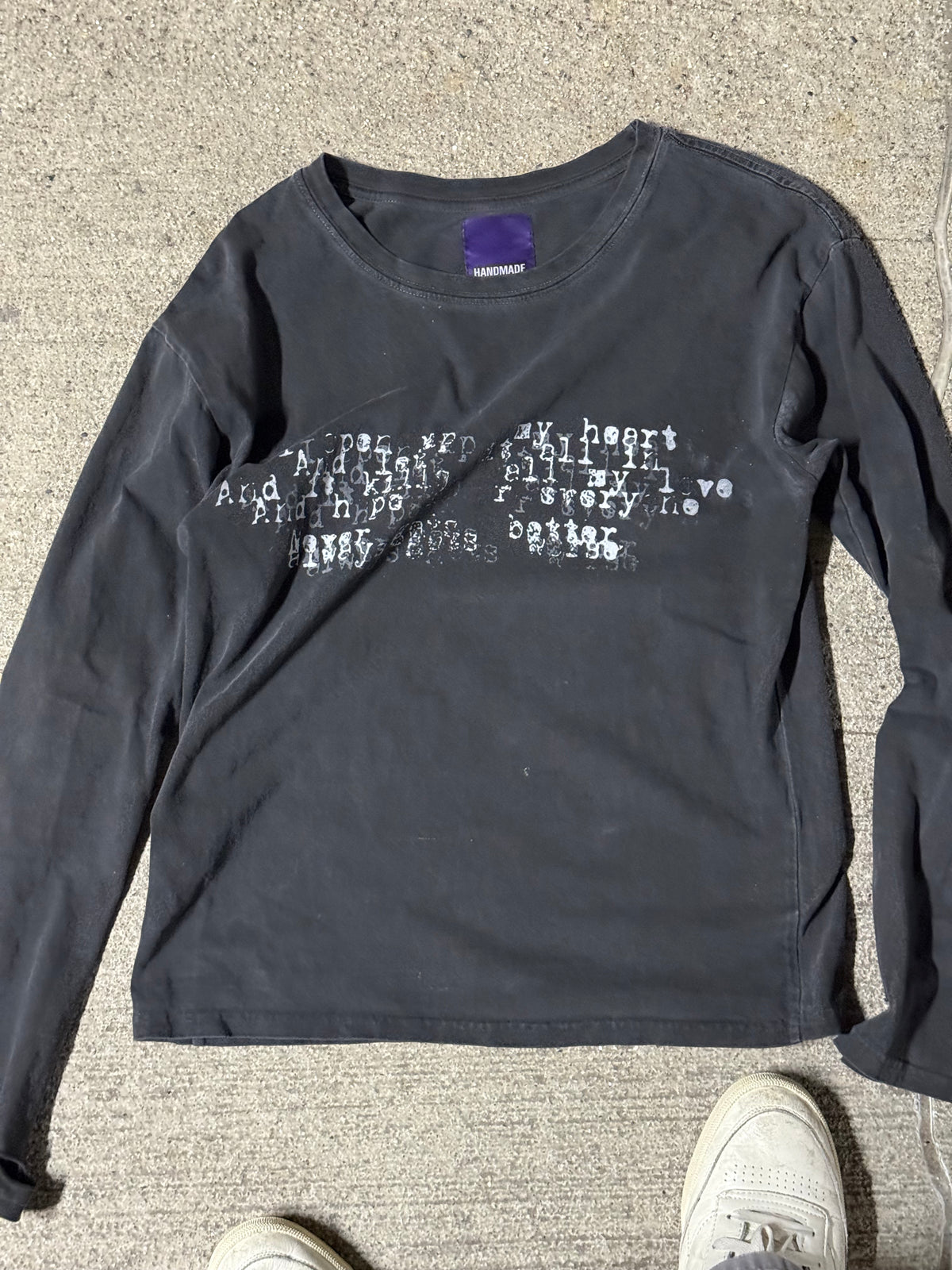 Graphic Black Long Sleeve | Medium