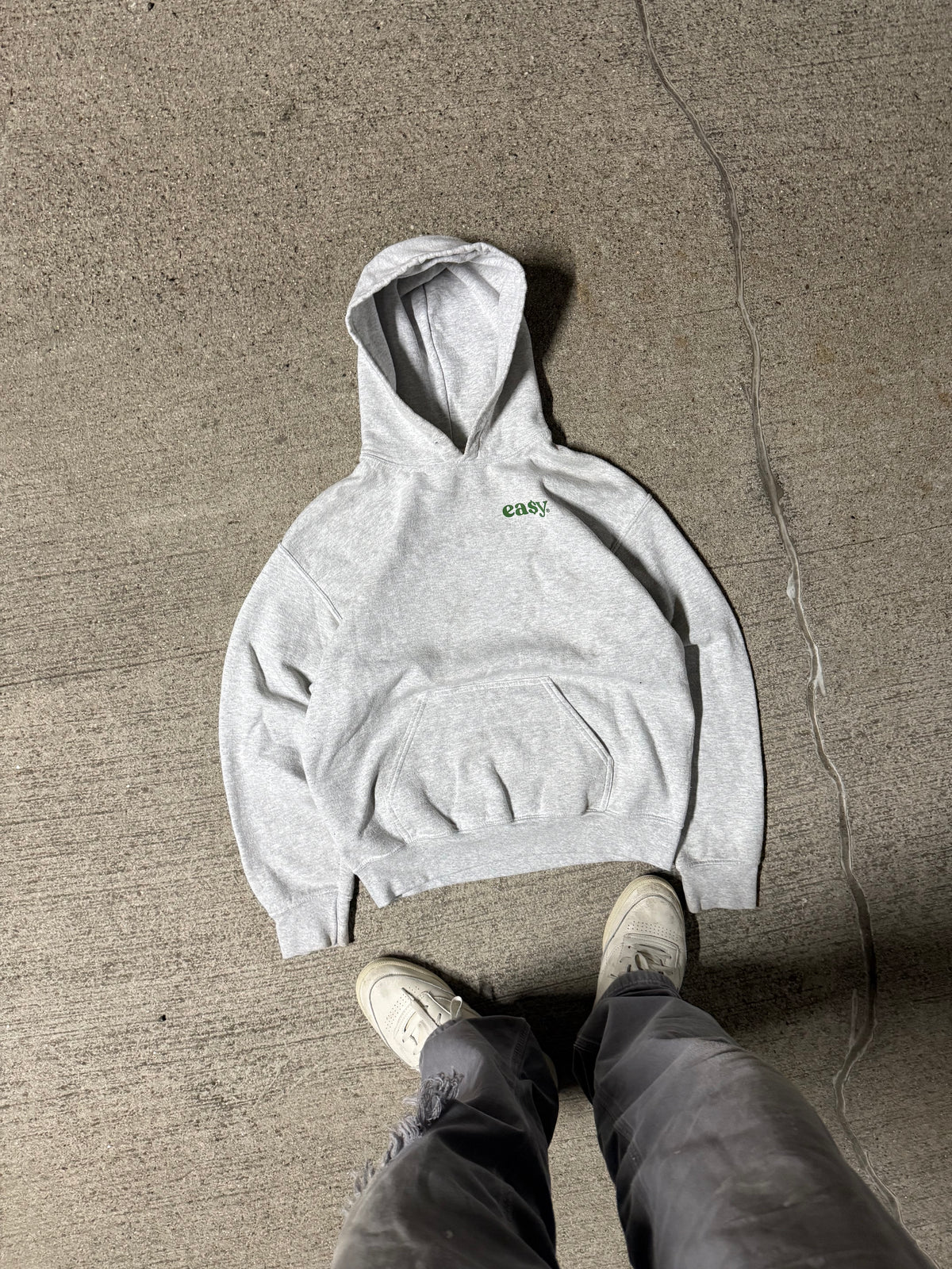 Heather Gray Hoodie | Small