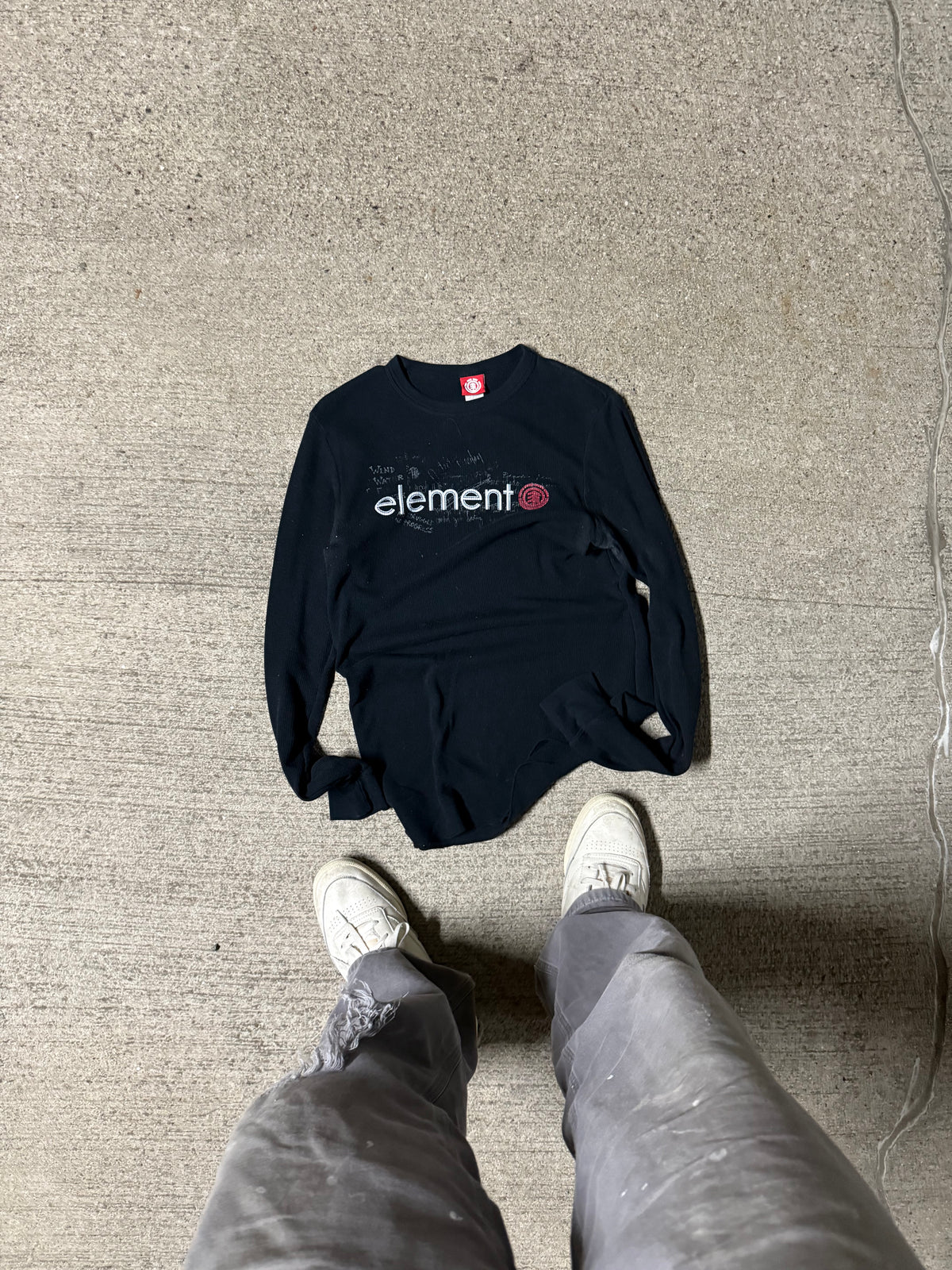 Vintage Black Thermal | Medium